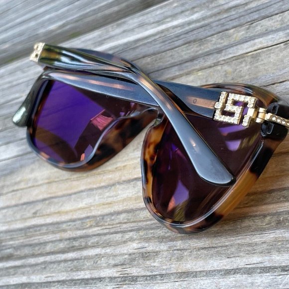 Versace Women Sunglasses Polarized Brown Tortoise MOD.4290 57[]16 140 Made Italy - Picture 7 of 14